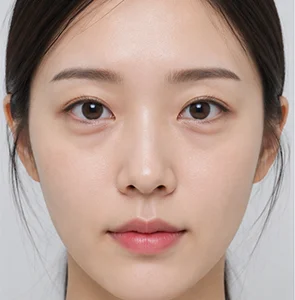 눈밑지방재배치 시술 전