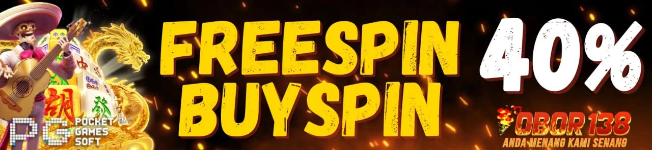 EVENT FREESPIN MURNI 25%  BUY FREESPIN 15% PG SOFT
