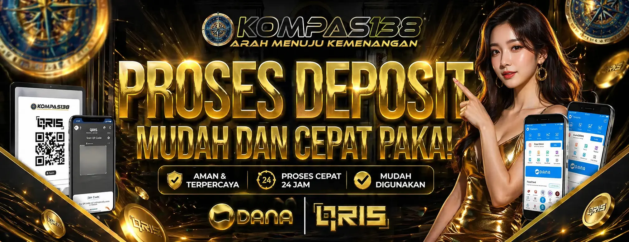 Deposit pakai Qris