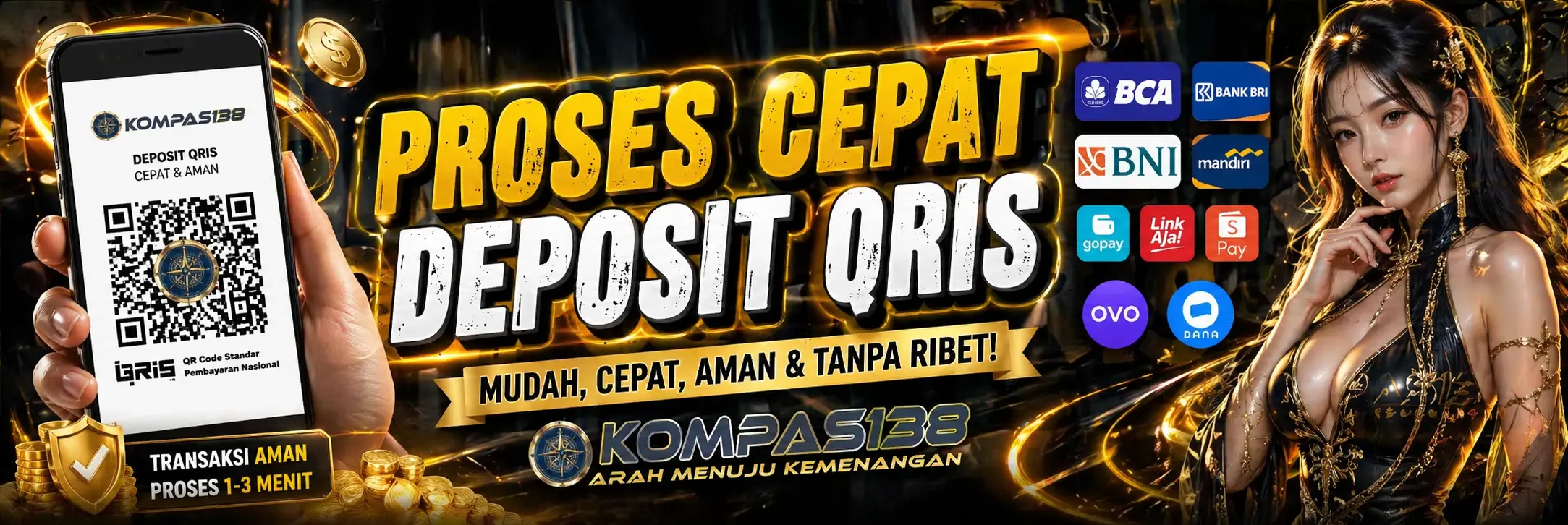 DEPOSIT VIA QRIS