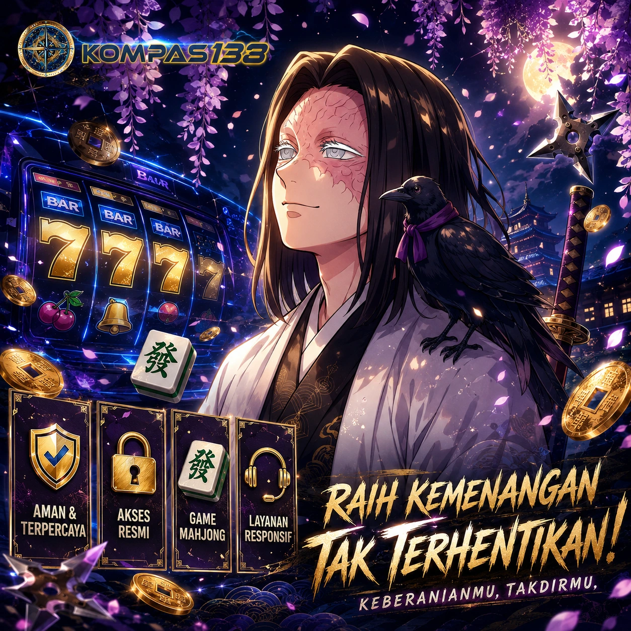 Poster, KOMPAS138: Slot Banyak Diminati Dengan Adanya Ragam Permainan Menarik designed and sold by KOMPAS138