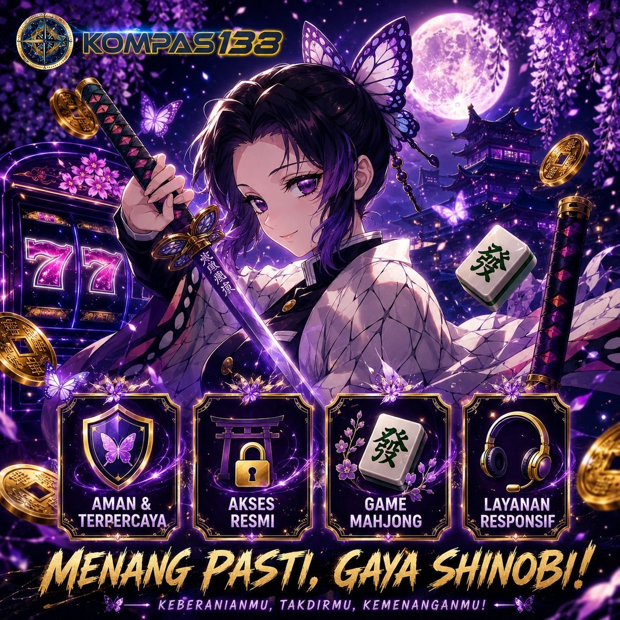 Thumbnail 3 of 3, Poster, KOMPAS138: Slot Banyak Diminati Dengan Adanya Ragam Permainan Menarik designed and sold by KOMPAS138.