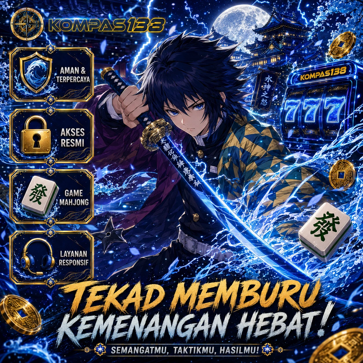 Thumbnail 2 of 3, Poster, KOMPAS138: Slot Banyak Diminati Dengan Adanya Ragam Permainan Menarik designed and sold by KOMPAS138.
