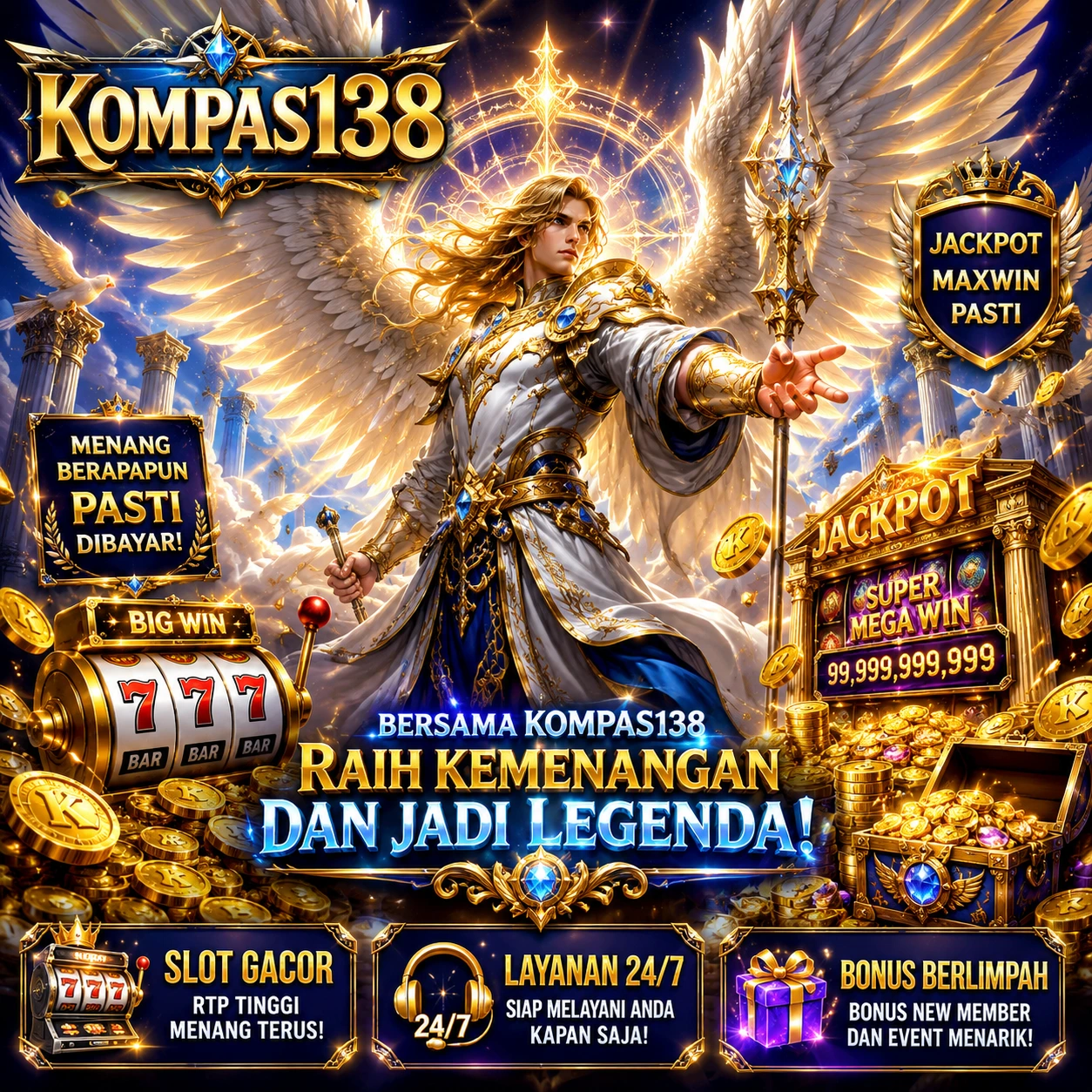 KOMPAS138 platform slot online gacor dengan putaran terbaik 2026