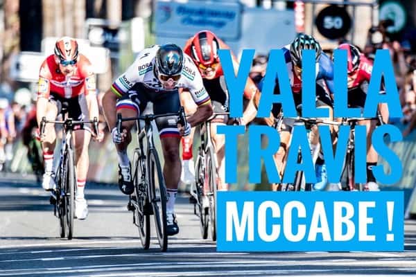American rider TRAVIS MCCABE joing israel cycling academy