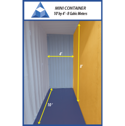 mini storage container