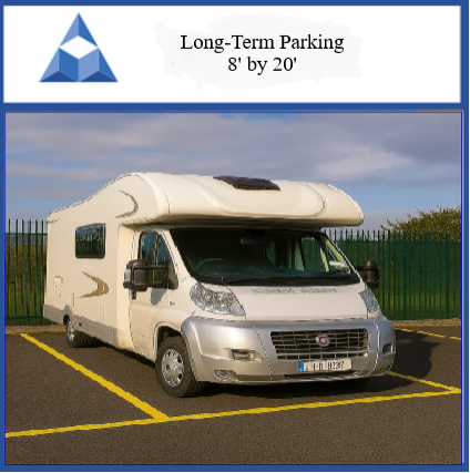 an image of a motorhome long-term parking