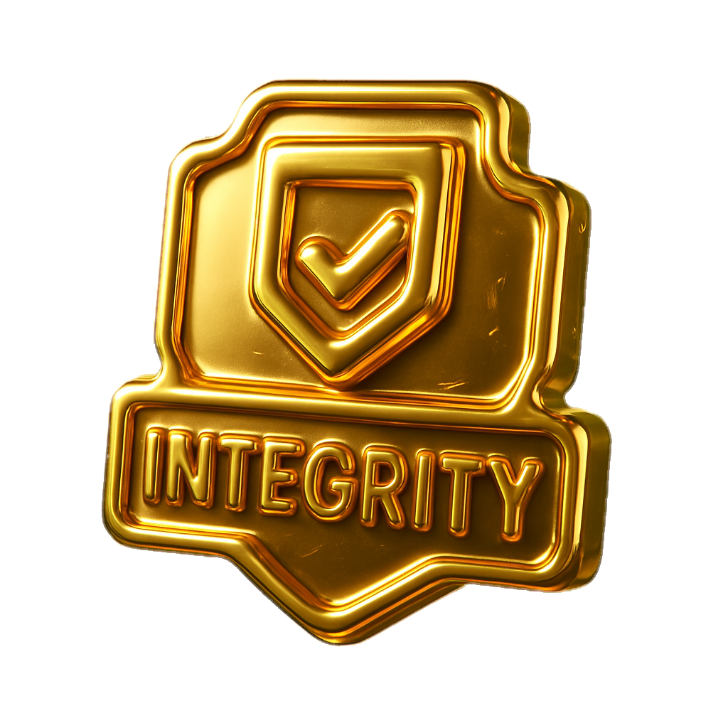 Integrity badge