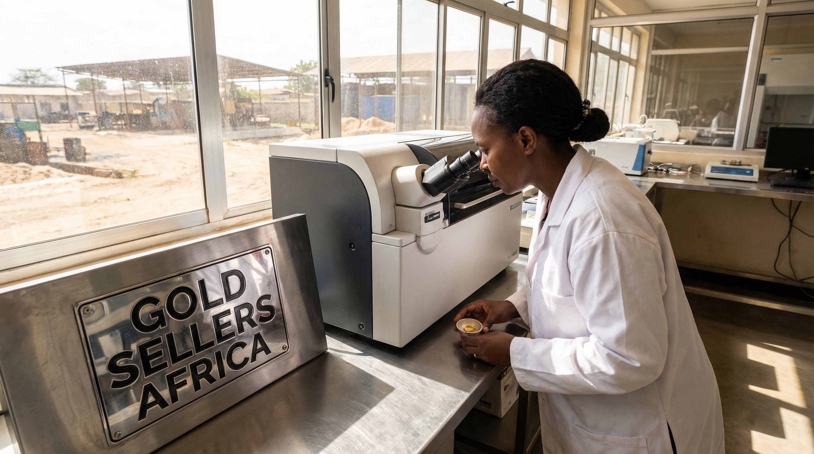 Tanzanian refinery lab