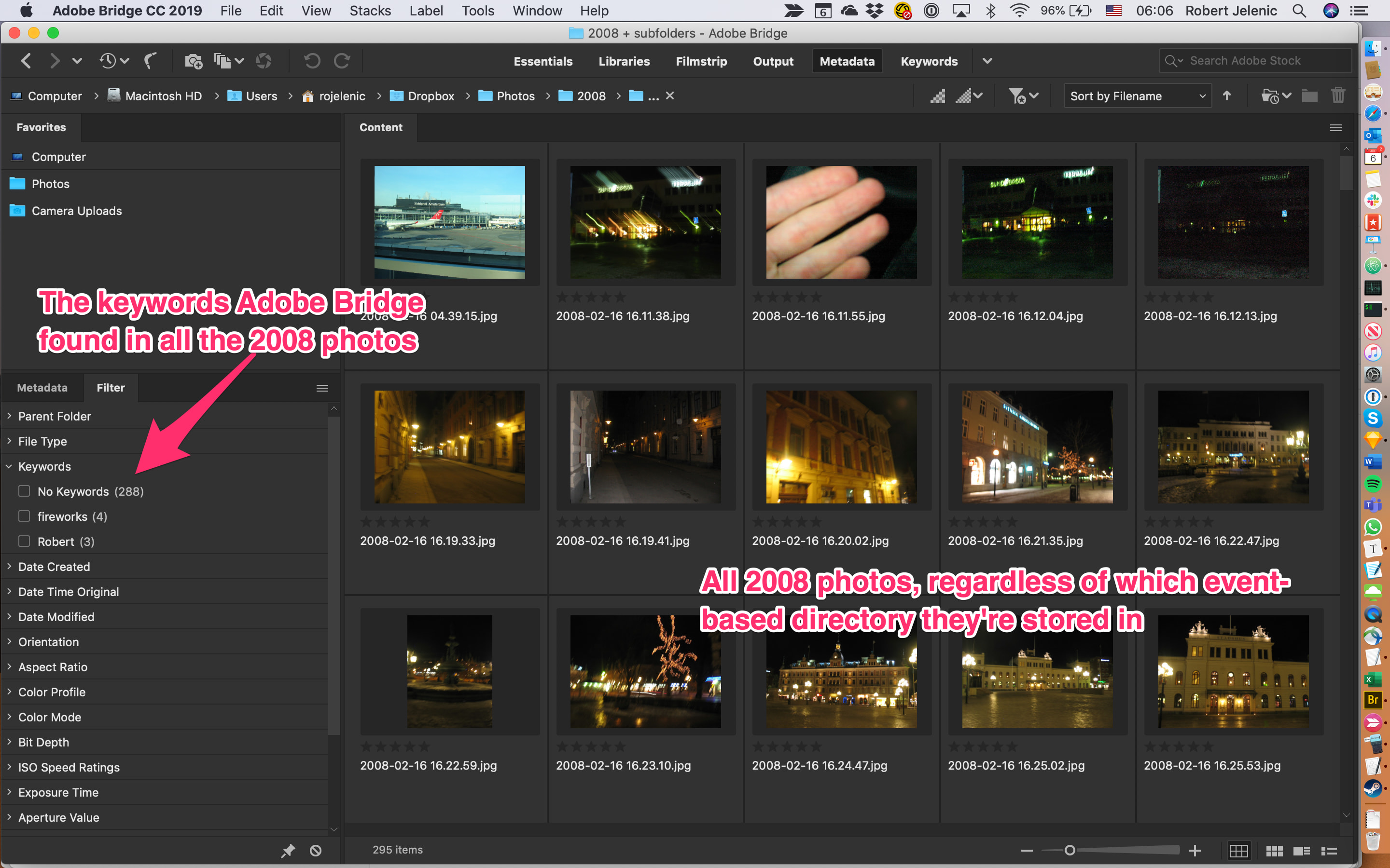 Adobe Bridge Bildschirmfoto 3