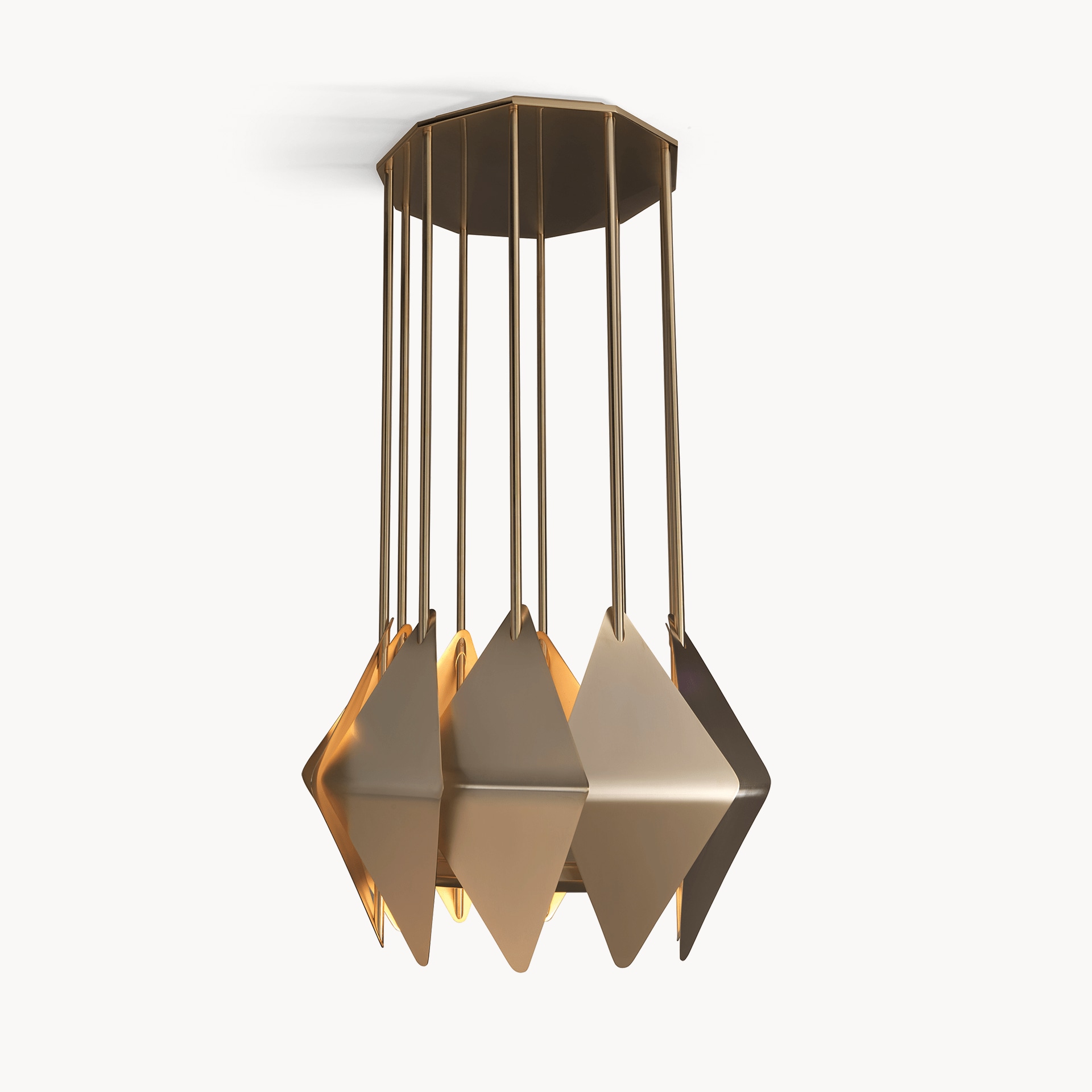 Sputnik-Oxy Chandelier