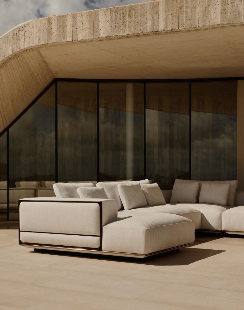 Boyd Sofa, Modular elements, Armchair - Outdoor | Visionnaire