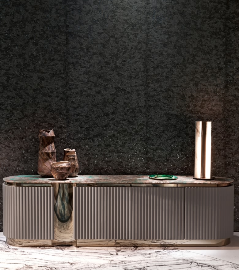 Leonardo Low unit - Storage unit | Visionnaire