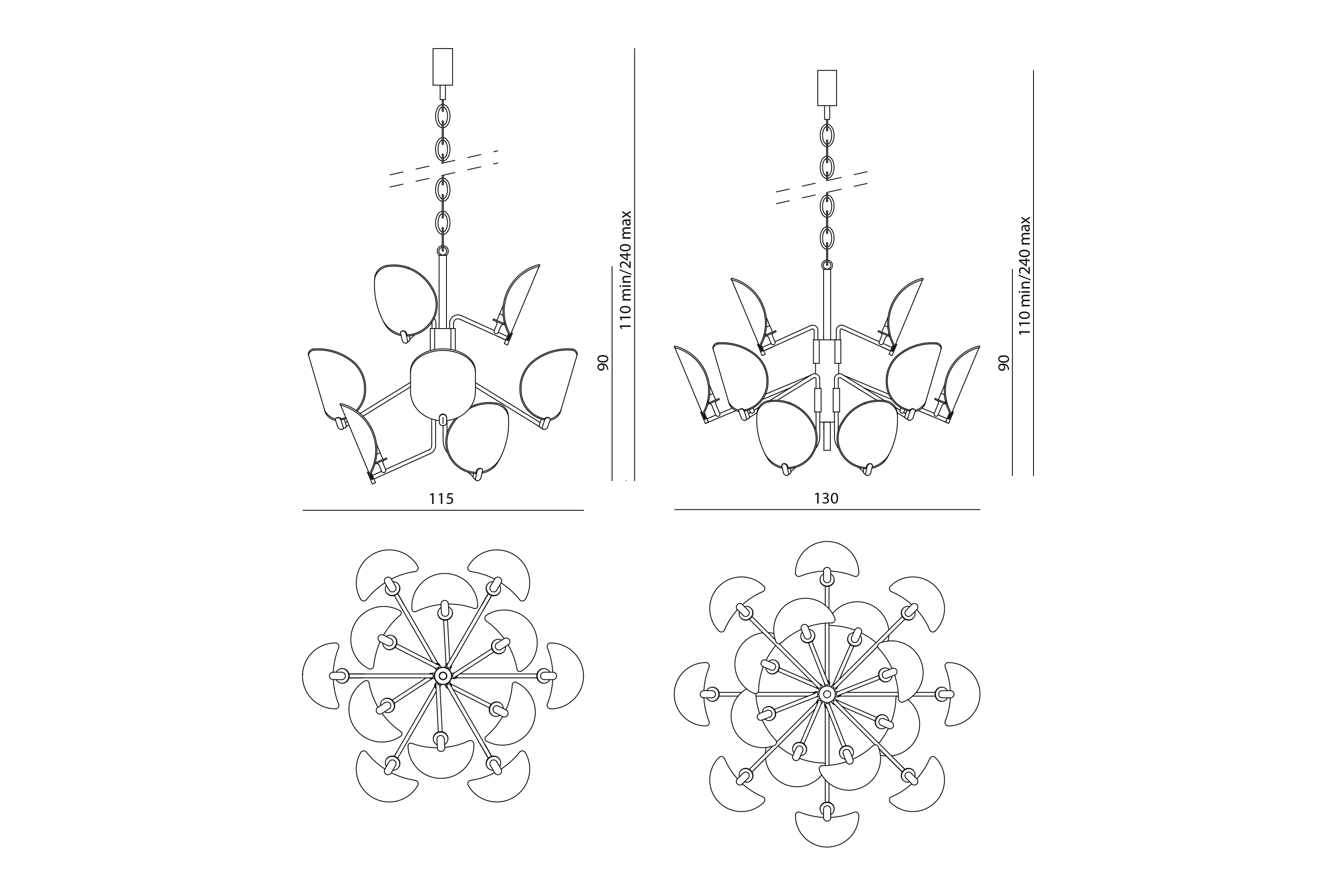 Akira Chandelier | Visionnaire