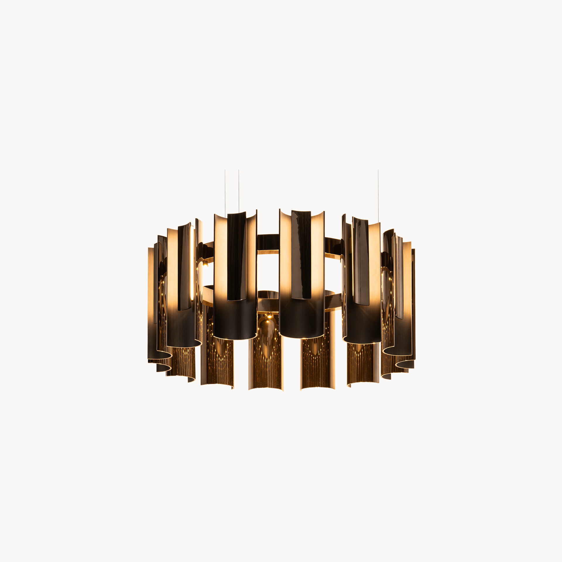 Polaris Steel Chandelier view 3