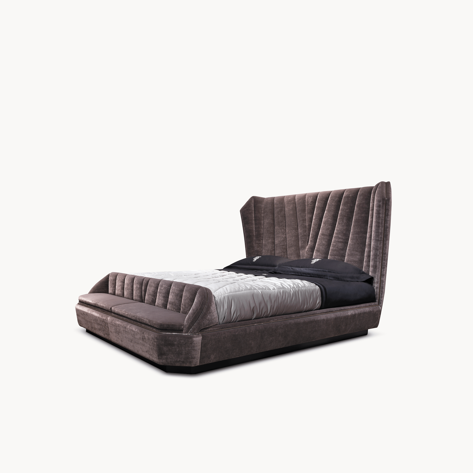 Hemingway Bed with bench view 3