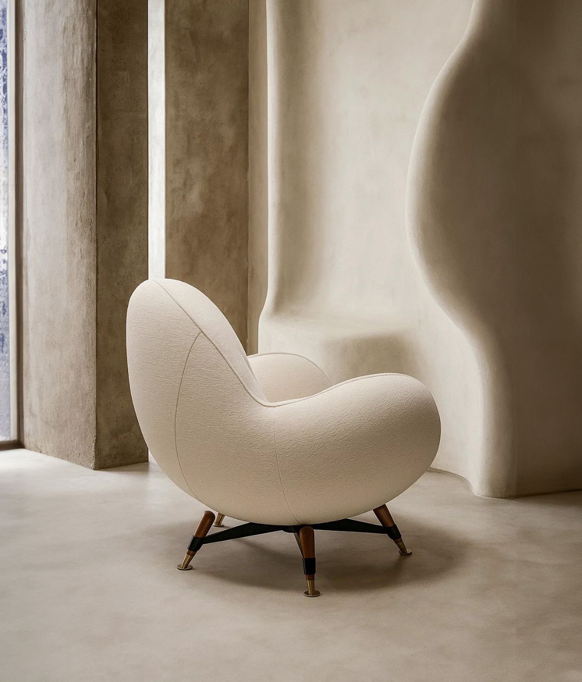 Mercury Armchair view 3