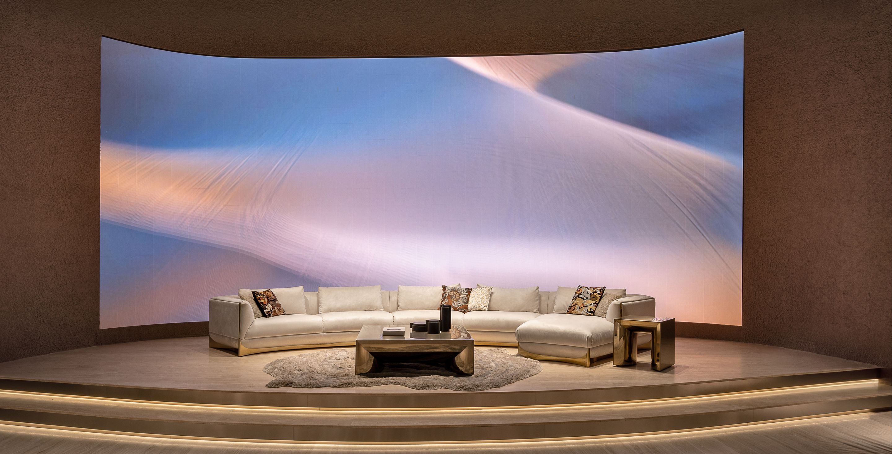 Ca' Foscari Circle Sofa, Modular elements, Chaise-longue | Visionnaire