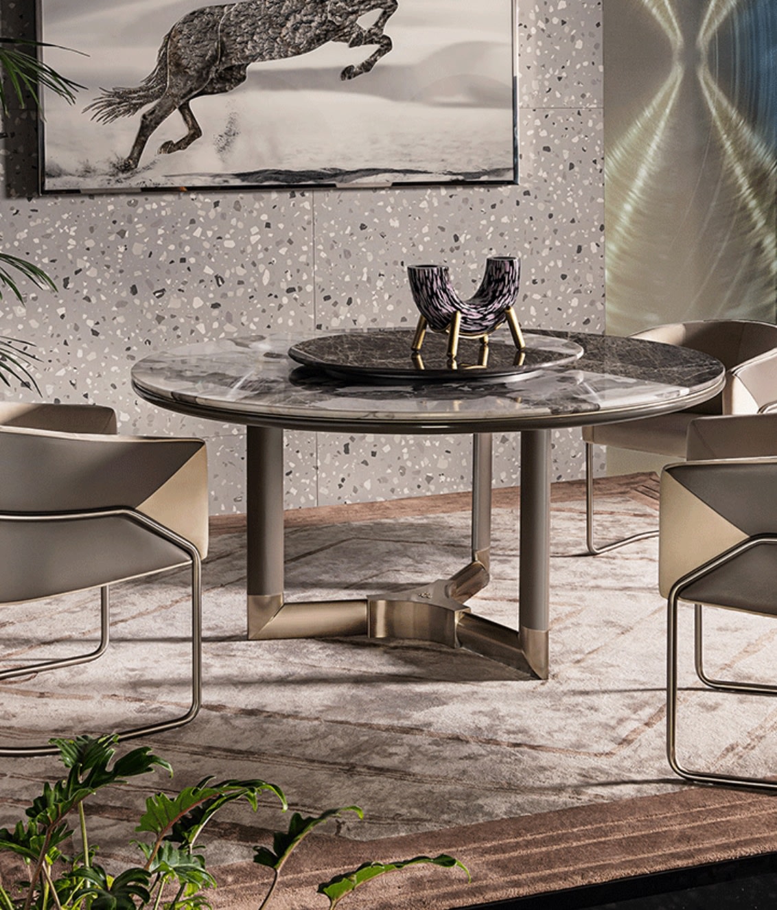 Morgan Dining table detail 7