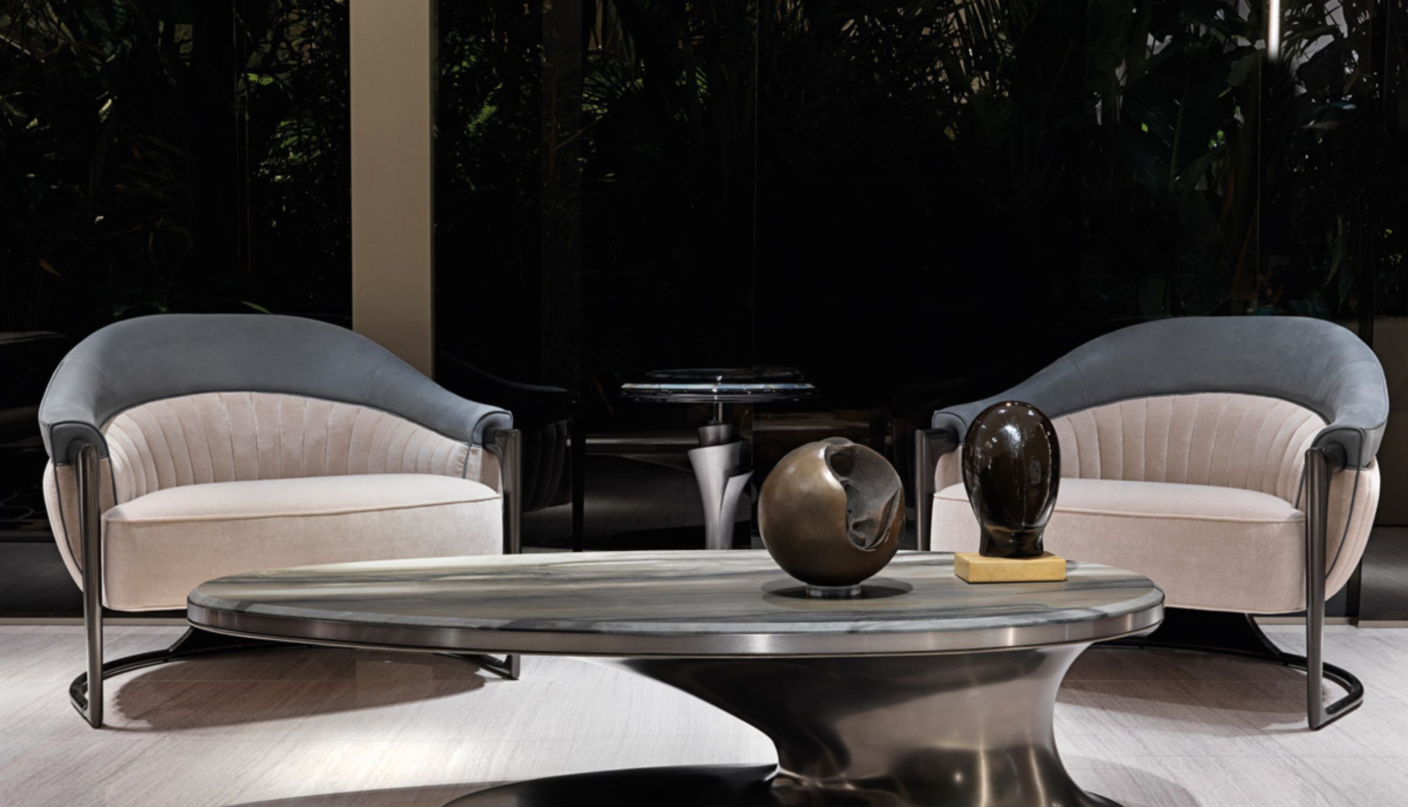 Grace Armchair, Love Seat view 4
