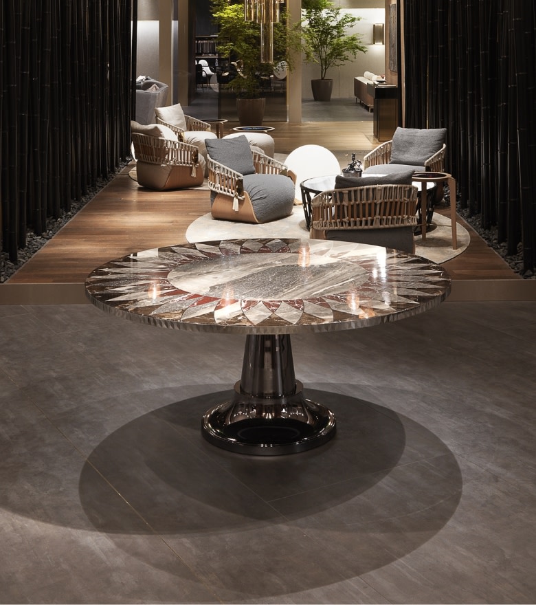 Raidho Dining table view 5