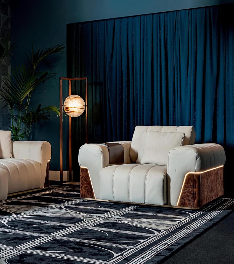 Brubeck Radica Armchairs detail 9