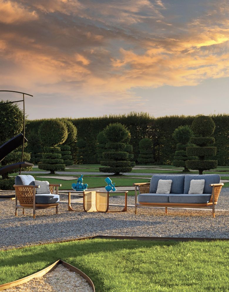 Basket Sofa and Armchair - Outdoor | Visionnaire