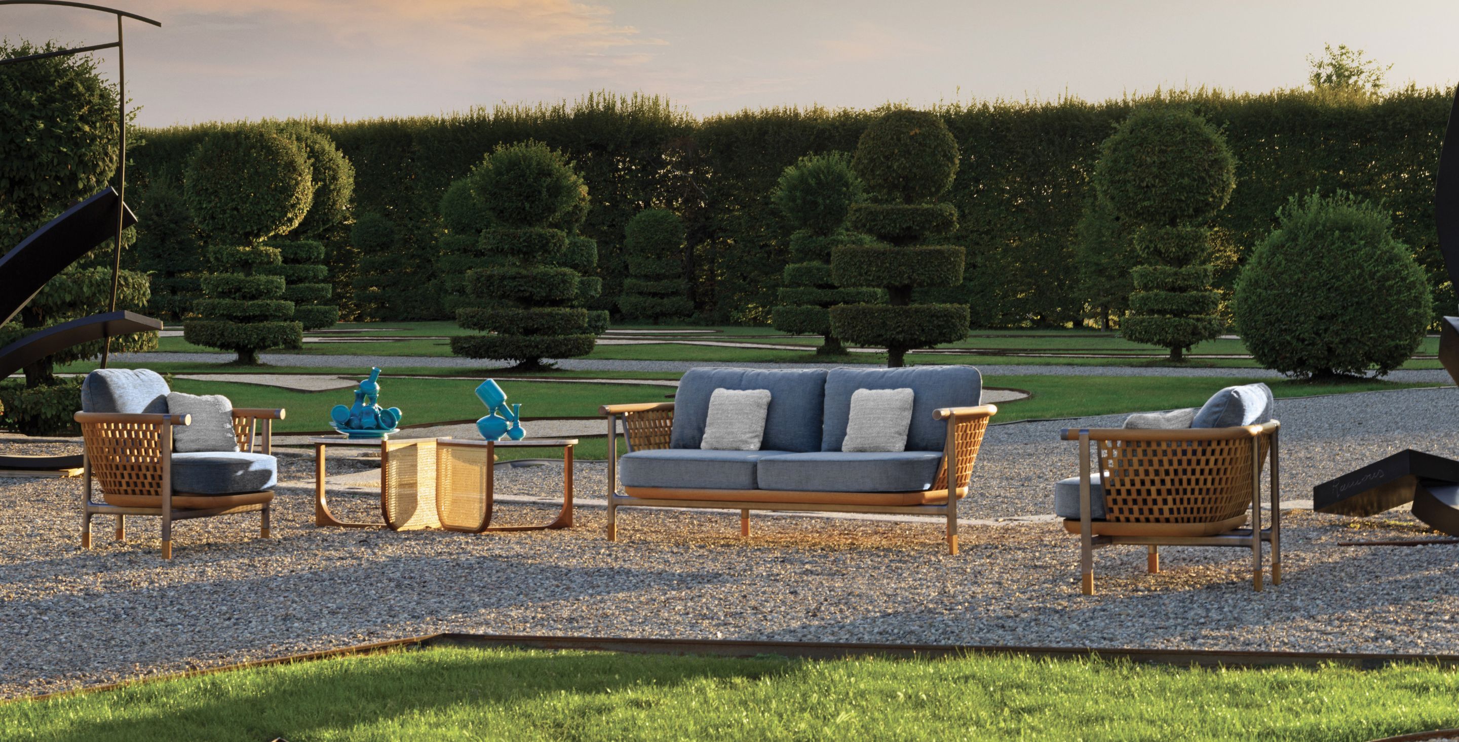 Basket Sofa and Armchair - Outdoor | Visionnaire