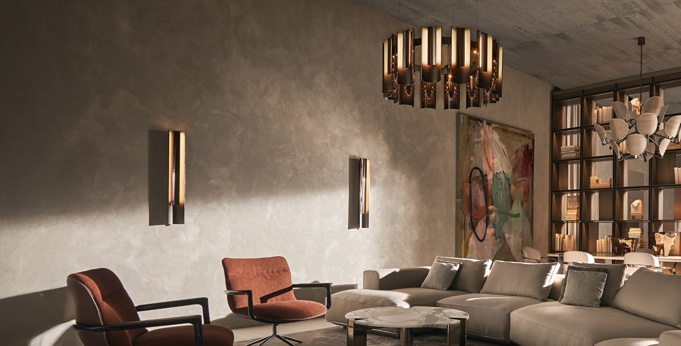 Polaris Steel Wall Light detail 6