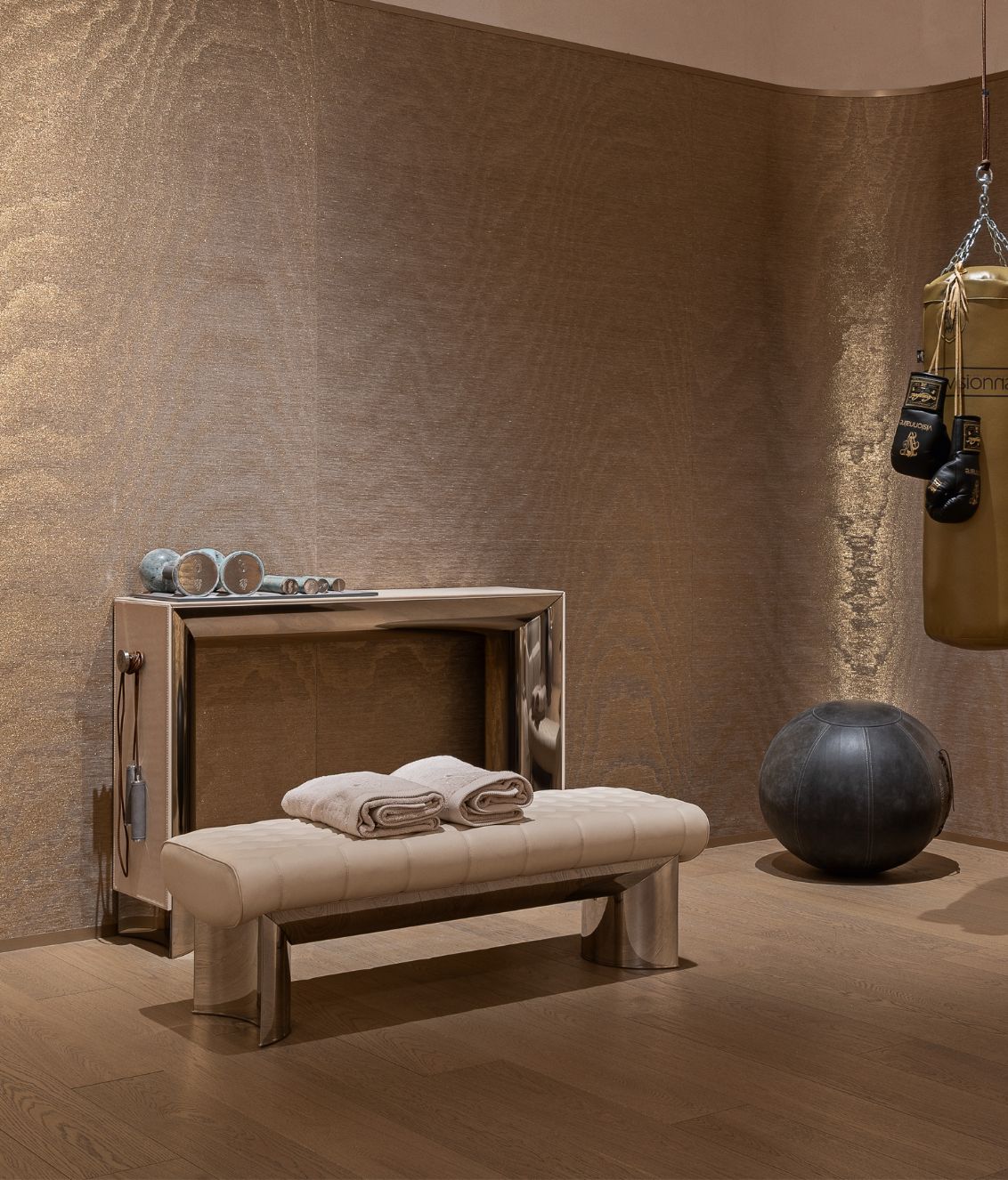 Kloster Fitness bench detail 9