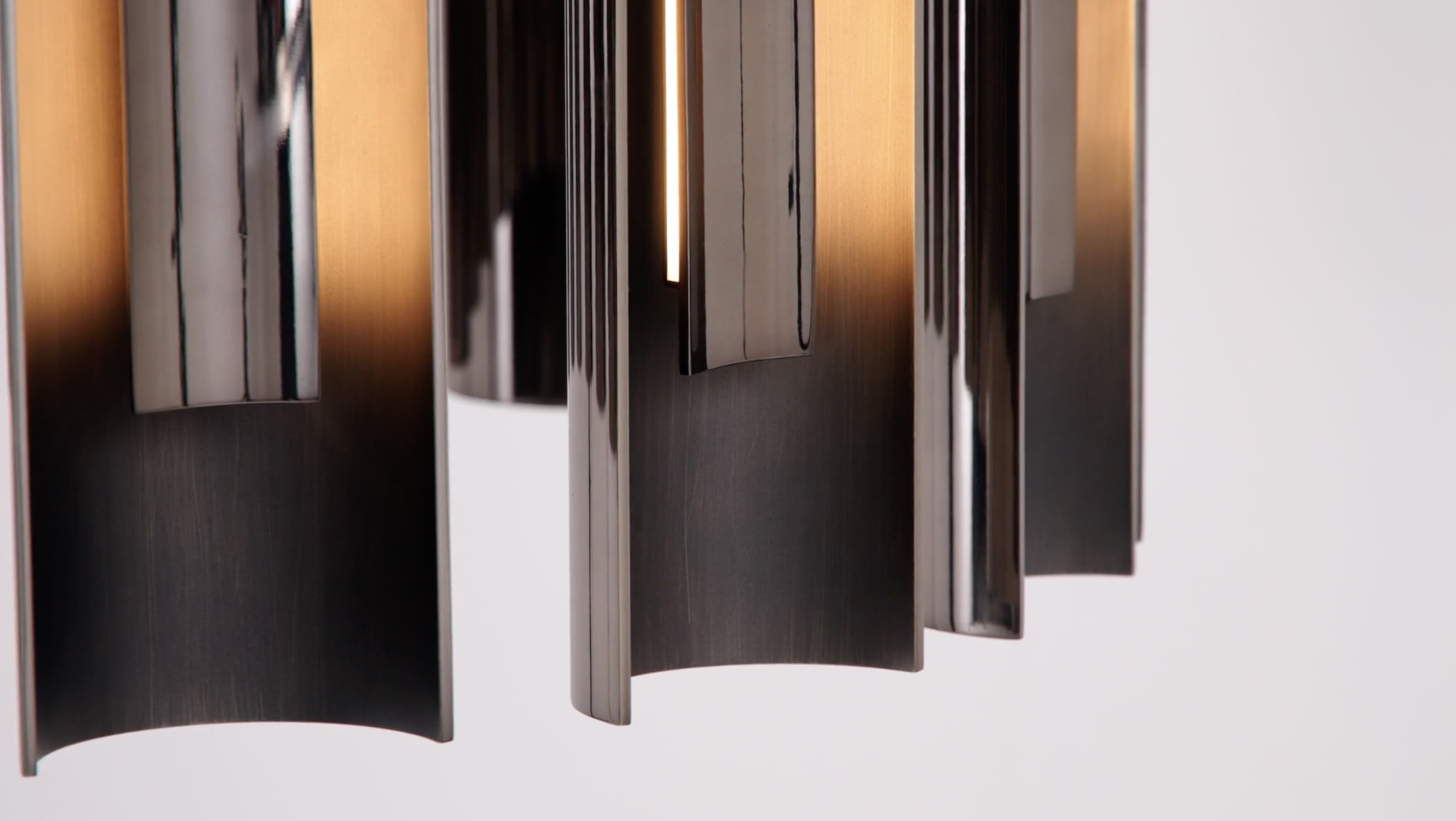 Polaris Steel Chandelier detail 9