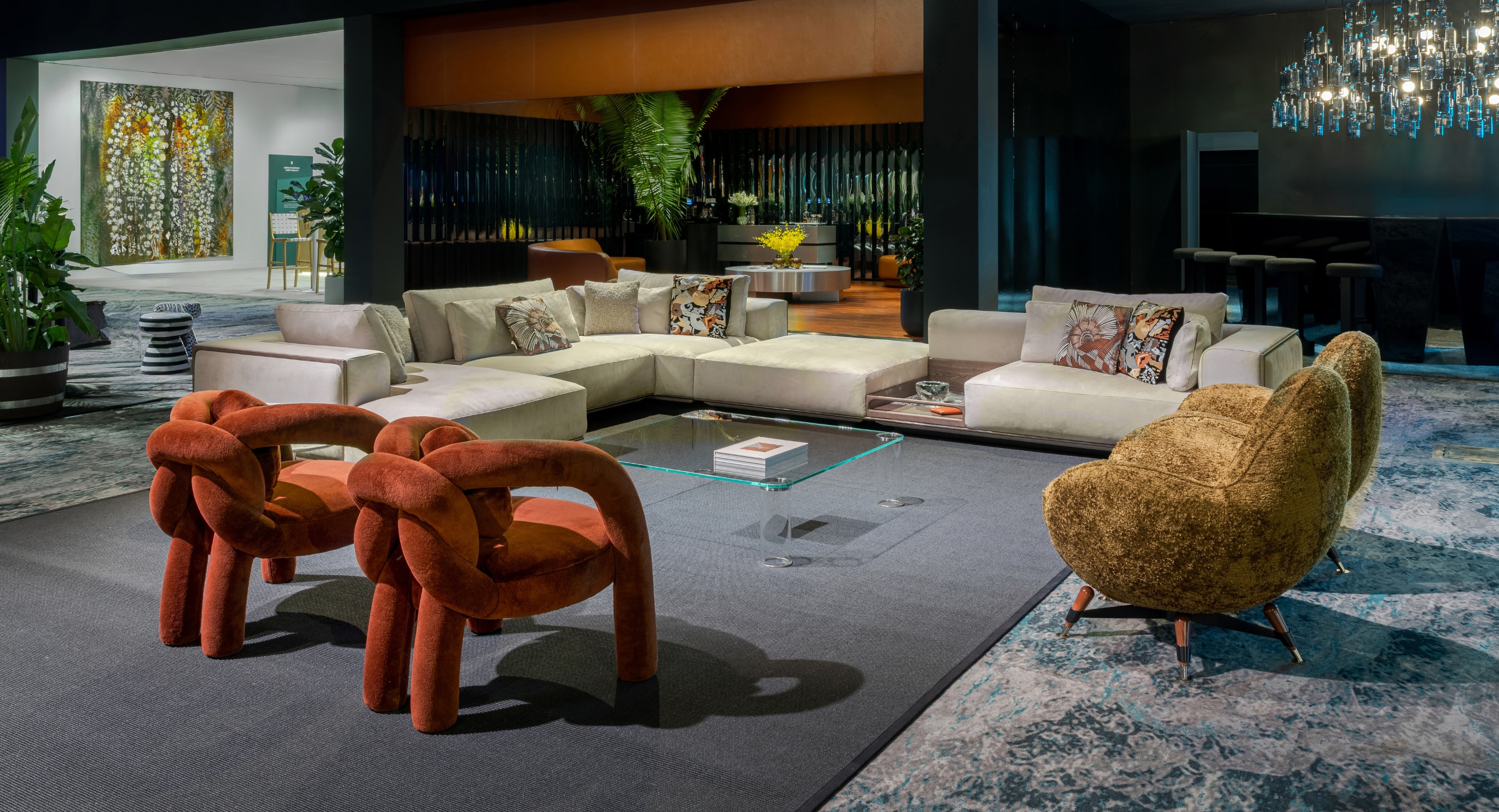 Visionnaire featured in the Collectors Lounge at Art Basel
