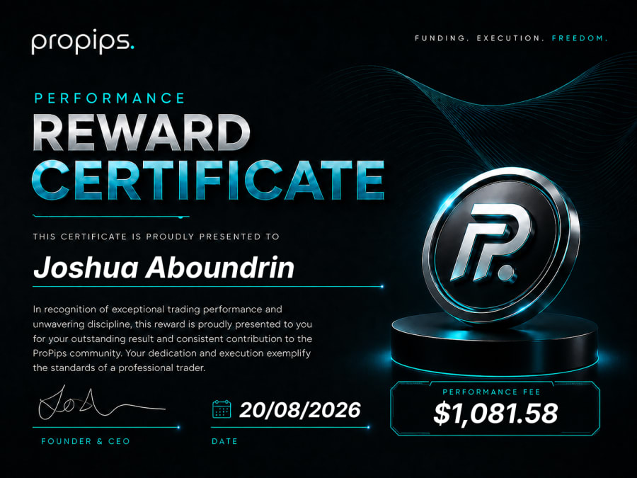 Verified ProPips payout proof 10