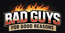 Bad Guys for Good Reasons Logo