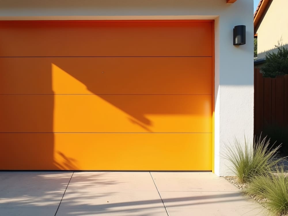 Garage Door Painting with Service Painter in St. George, UT photo