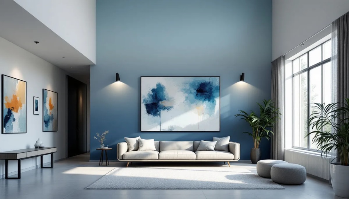 An inviting scene encouraging homeowners to schedule their free painting estimate.