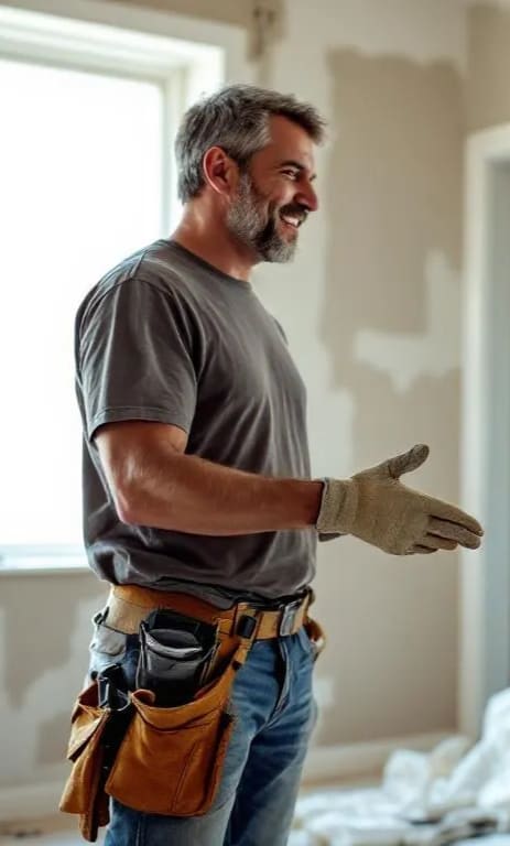 drywall repair with a professional.