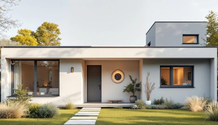 Visual representation of exterior paint