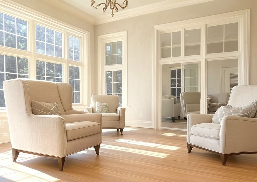 Commercial painting project