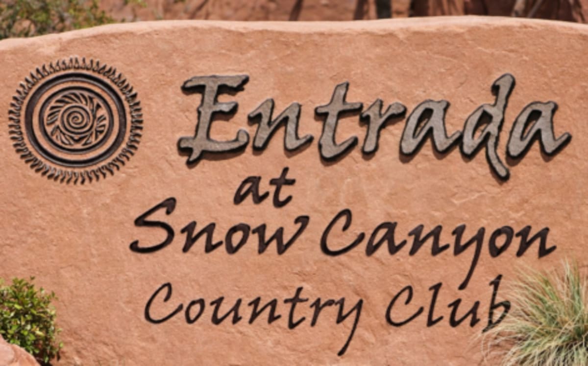 Entrada at Snow Canyon Country Club entrance, St. George UT