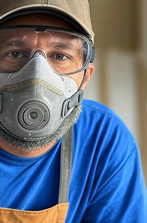 Painter with Mask