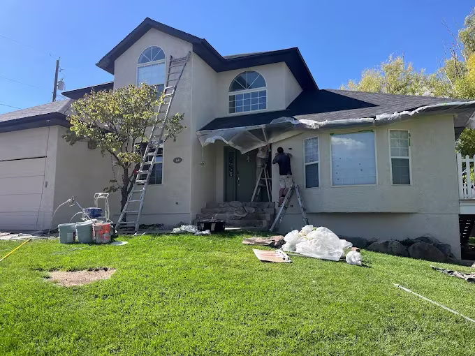 Painting Stucco Exterior Cedar City - St George UT | 3 Ropes Painting