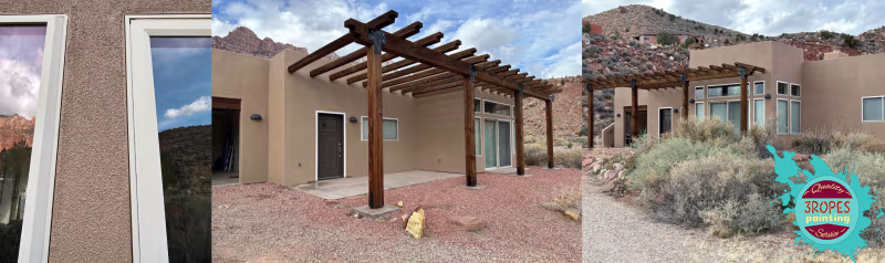 Desert Modern Home - St George UT | 3 Ropes Painting