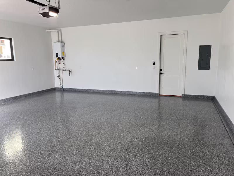 Epoxy Garage Floor Installation - St George UT | 3 Ropes Painting