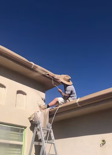 Spraying Stucco St George - St George UT | 3 Ropes Painting