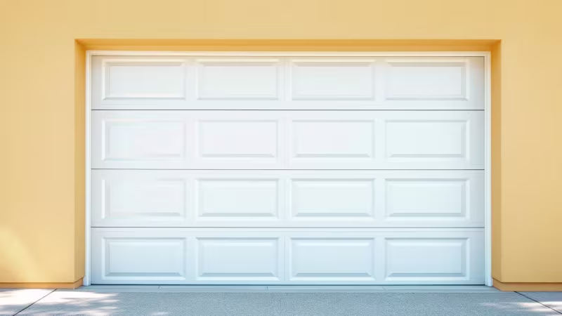 A Garage Door Painter Improving Your Home's Curb Appeal - St George UT | 3 Ropes Painting