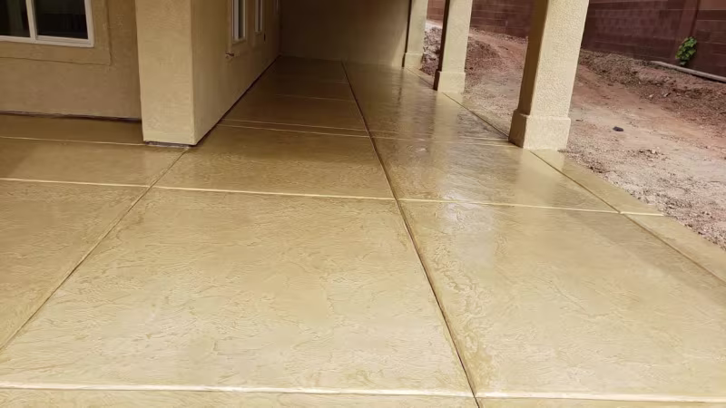 Epoxy Patio - St George UT | 3 Ropes Painting