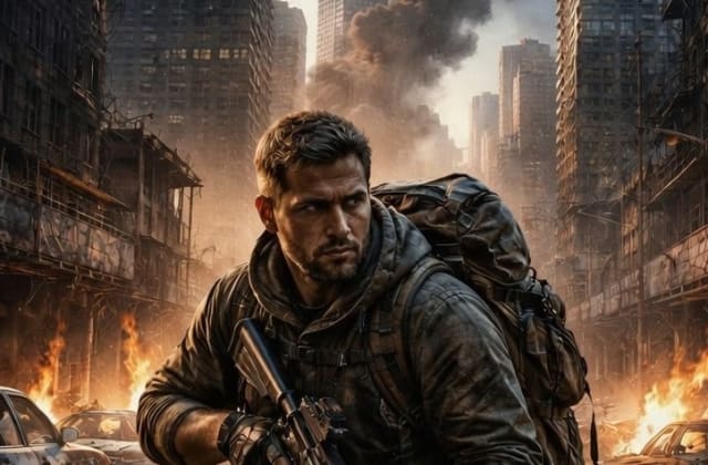 Escape route movement drill in urban terrain