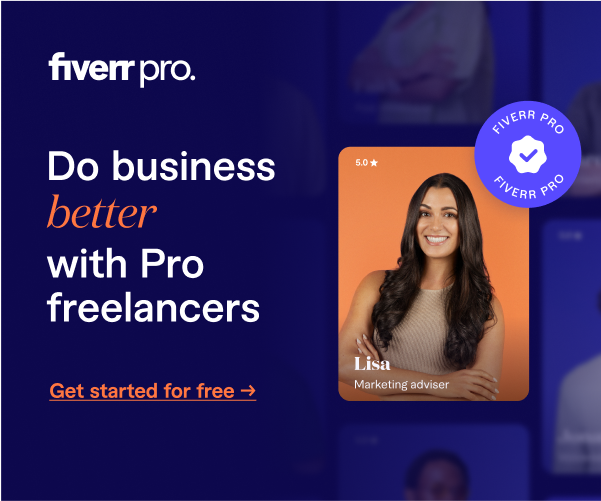 Fiverr Pro – Top 1% Freelance Talent