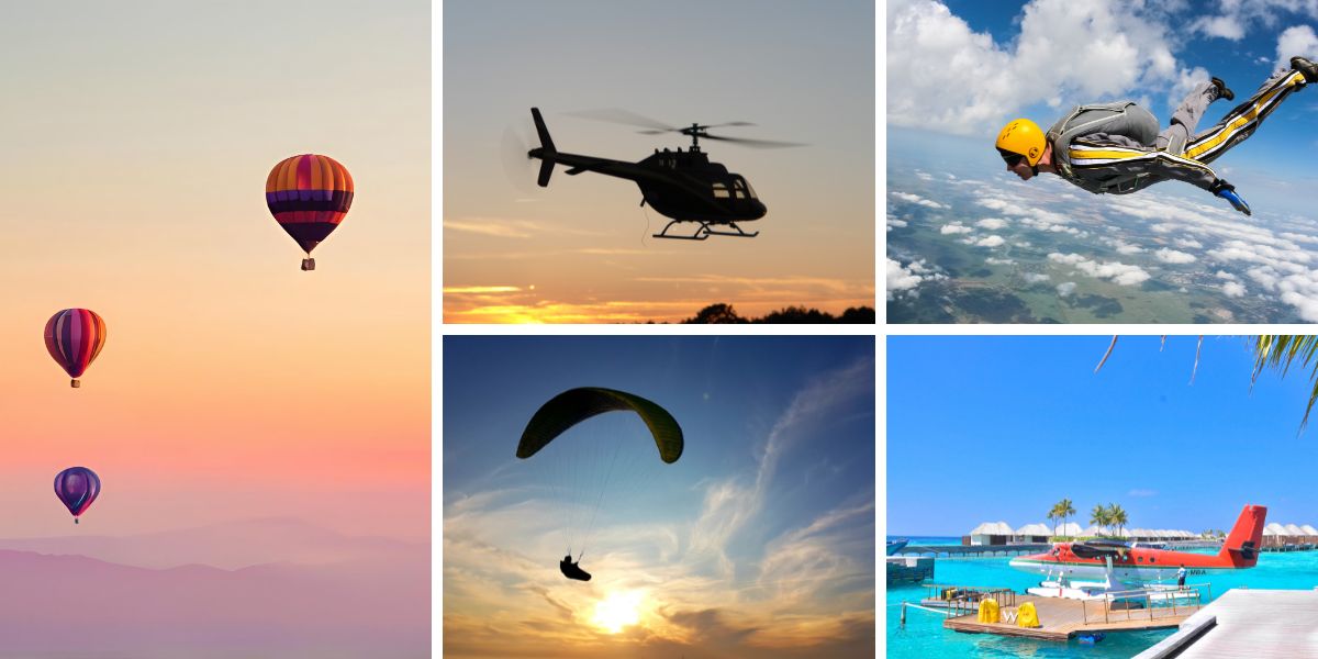 Flying Activities in Dubai